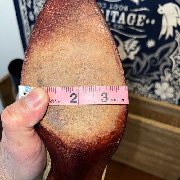 Unisex High-End Light Tan Elephant Skin Cowboy/Cowgirl Boots 7D/8.5B main image 4